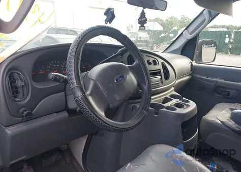 2008 Ford E-350 Super Duty from USA, damaged, VIN 1FBSS31L08DB35985